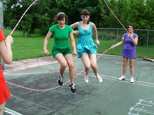 double dutch jump rope